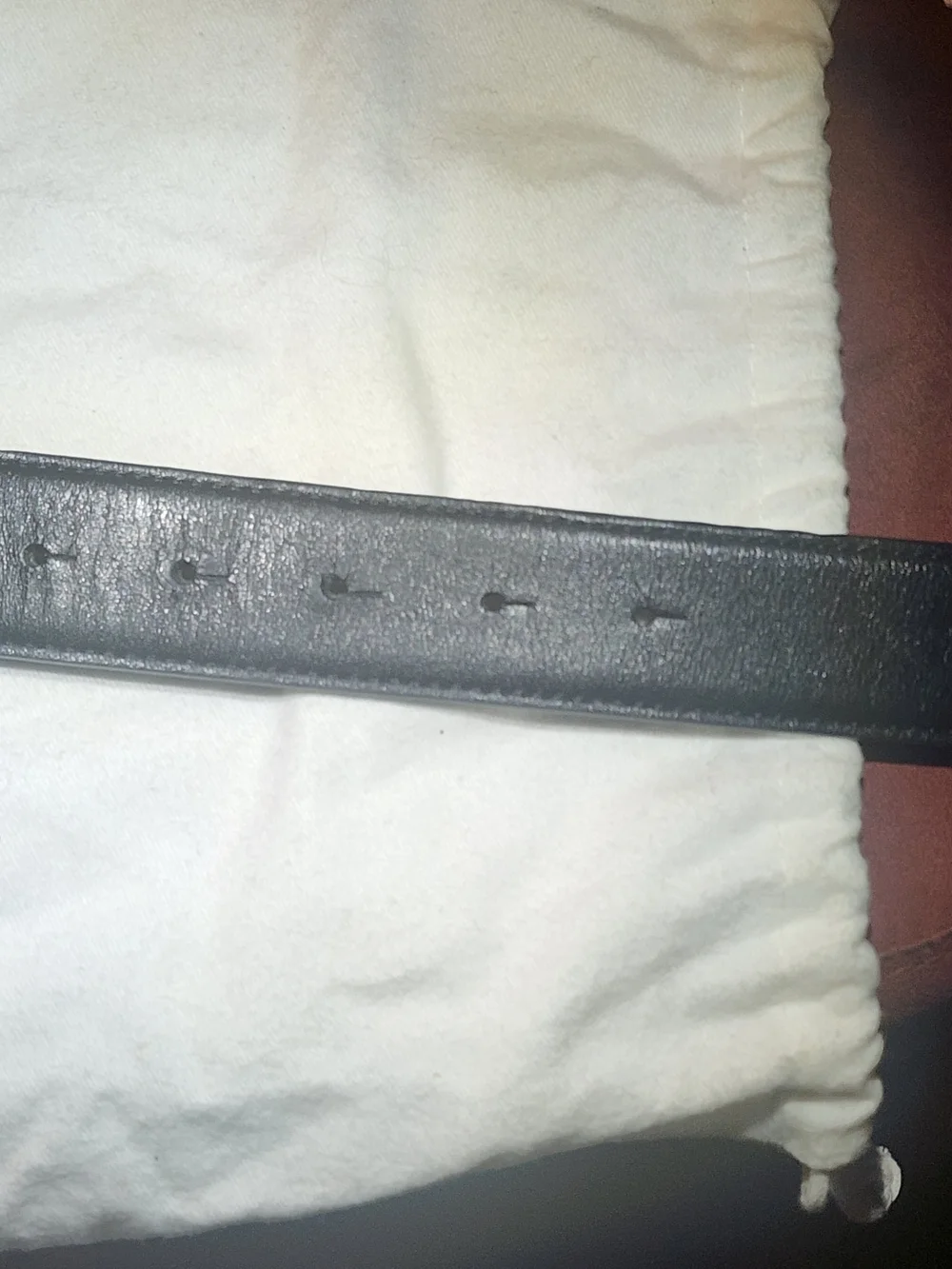 Versace Black and Gold Medusa Oval Buckle Belt